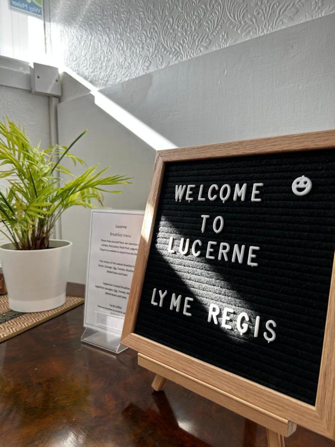 Lucerne B&B Lyme Regis Exteriör bild